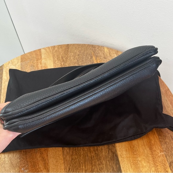 DeMellier Berlin Black Grain Leather Handbag - Picture 4 of 6